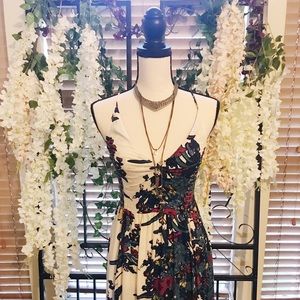 Free People Floral Maxi Dress